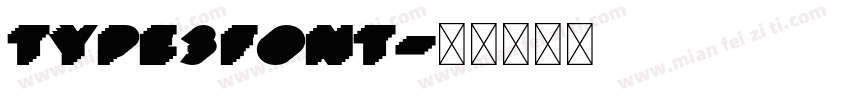 type3Font字体转换