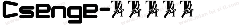 Csenge字体转换