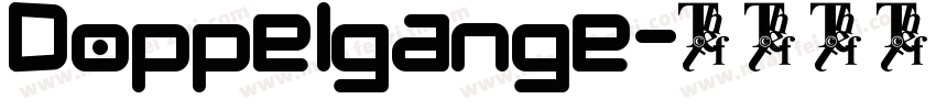 Doppelgange字体转换