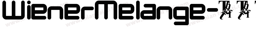 WienerMelange字体转换