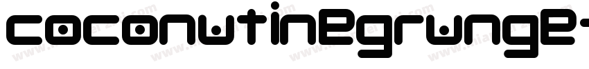 coconutinegrunge字体转换