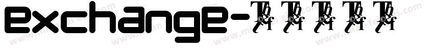 exchange字体转换