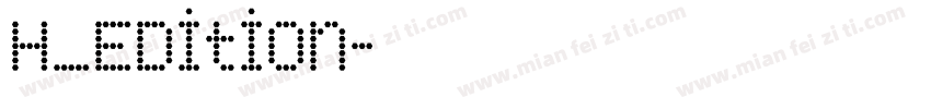 H_Edition字体转换