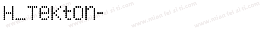 H_Tekton字体转换