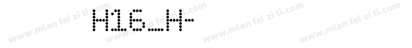 文鼎书苑宋H16_H字体转换