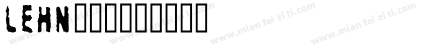 LEHN047字体转换