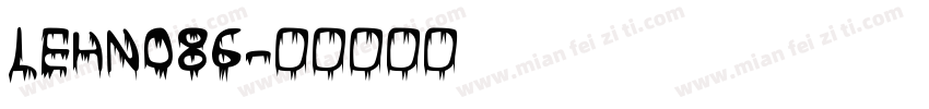 LEHN086字体转换