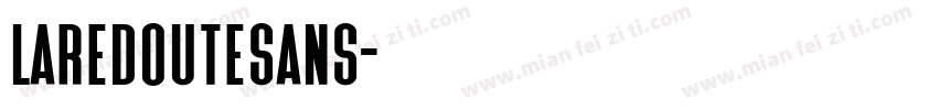 LaRedouteSans字体转换