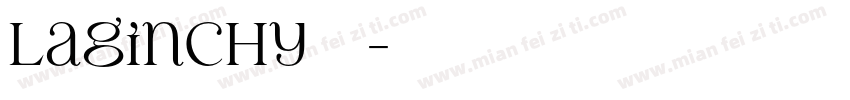 Laginchy字体字体转换