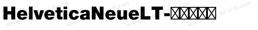 HelveticaNeueLT字体转换