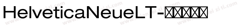 HelveticaNeueLT字体转换