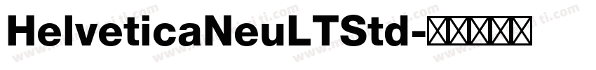 HelveticaNeuLTStd字体转换