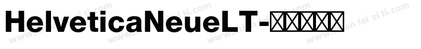 HelveticaNeueLT字体转换