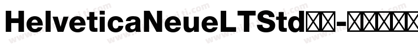 HelveticaNeueLTStd系列字体转换