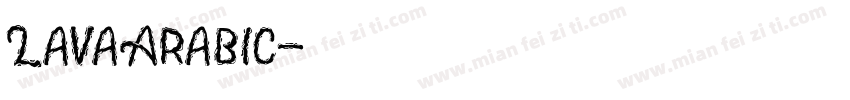 LavaArabic字体转换