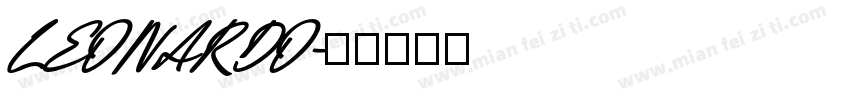 LEONARDO字体转换