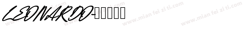 LEONARDO字体转换