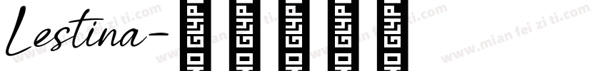 Lestina字体转换