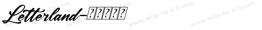 Letterland字体转换