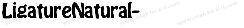 LigatureNatural字体转换