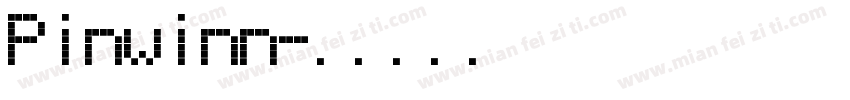 Pinwinn字体转换