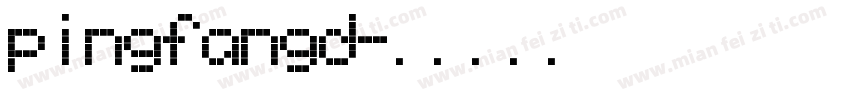 pingfangd字体转换