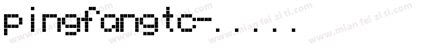 pingfangtc字体转换