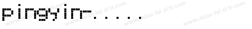 pingyin字体转换