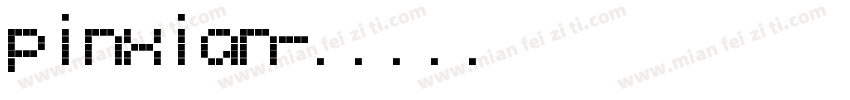 pinxian字体转换