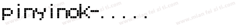 pinyinok字体转换