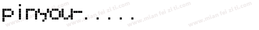pinyou字体转换
