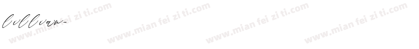 lillian字体转换