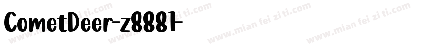 CometDeer-z8881字体转换