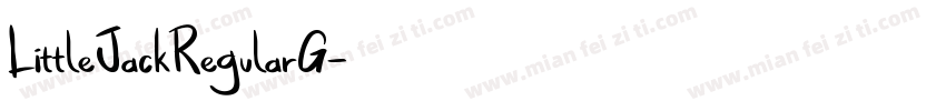 LittleJackRegularG字体转换