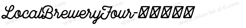 LocalBreweryFour字体转换