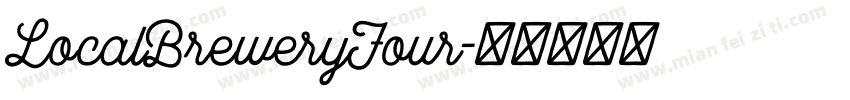 LocalBreweryFour字体转换