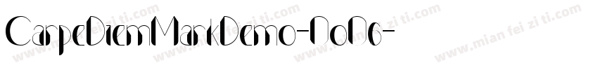 CarpeDiemMarkDemo-OoO6字体转换