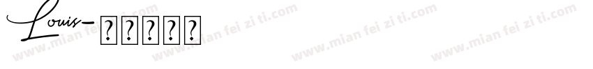 Louis字体转换
