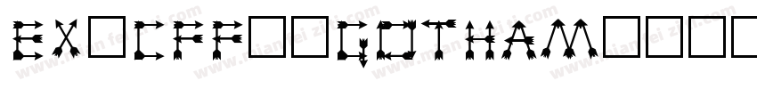 ex_cff__gotham字体转换