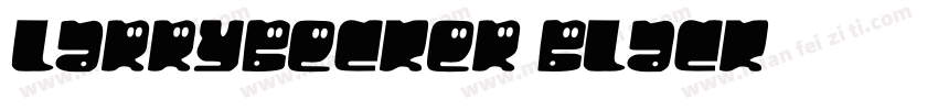 LarryBecker-Black字体转换