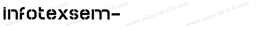infotexsem字体转换