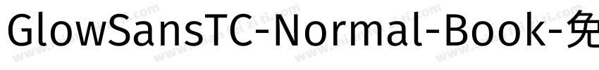 GlowSansTC-Normal-Book字体转换