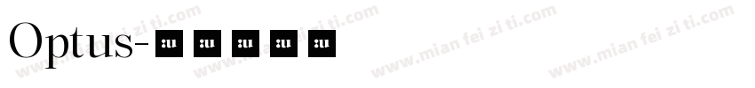 Optus字体转换