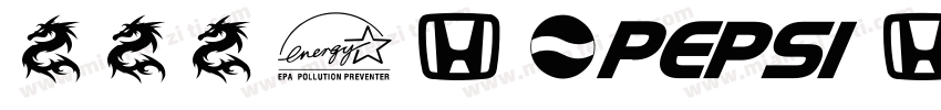 圈欣意LOGO体字体转换