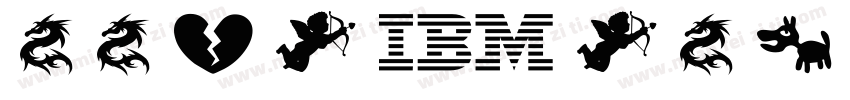 特异logo黑字体转换