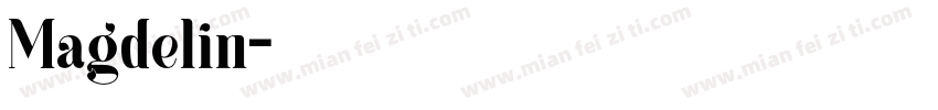 Magdelin字体转换