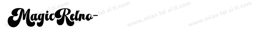 MagicRetro字体转换
