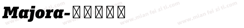 Majora字体转换