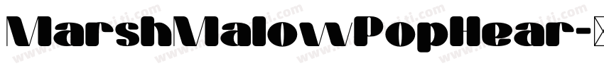 MarshMalowPopHear字体转换