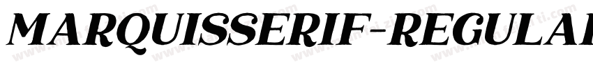 MarquisSerif-Regular字体转换